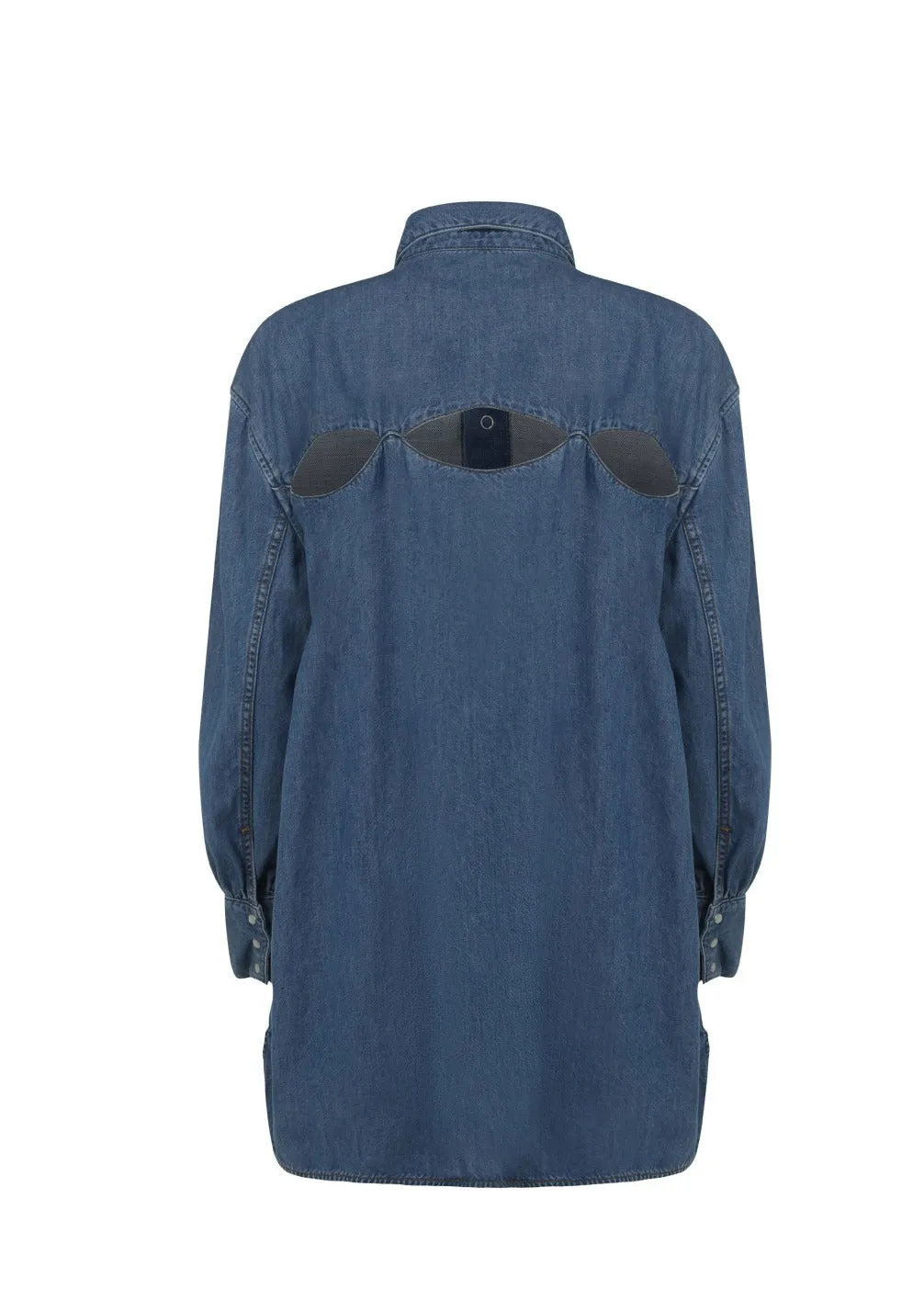 Ganni Oversized Denim Shirt