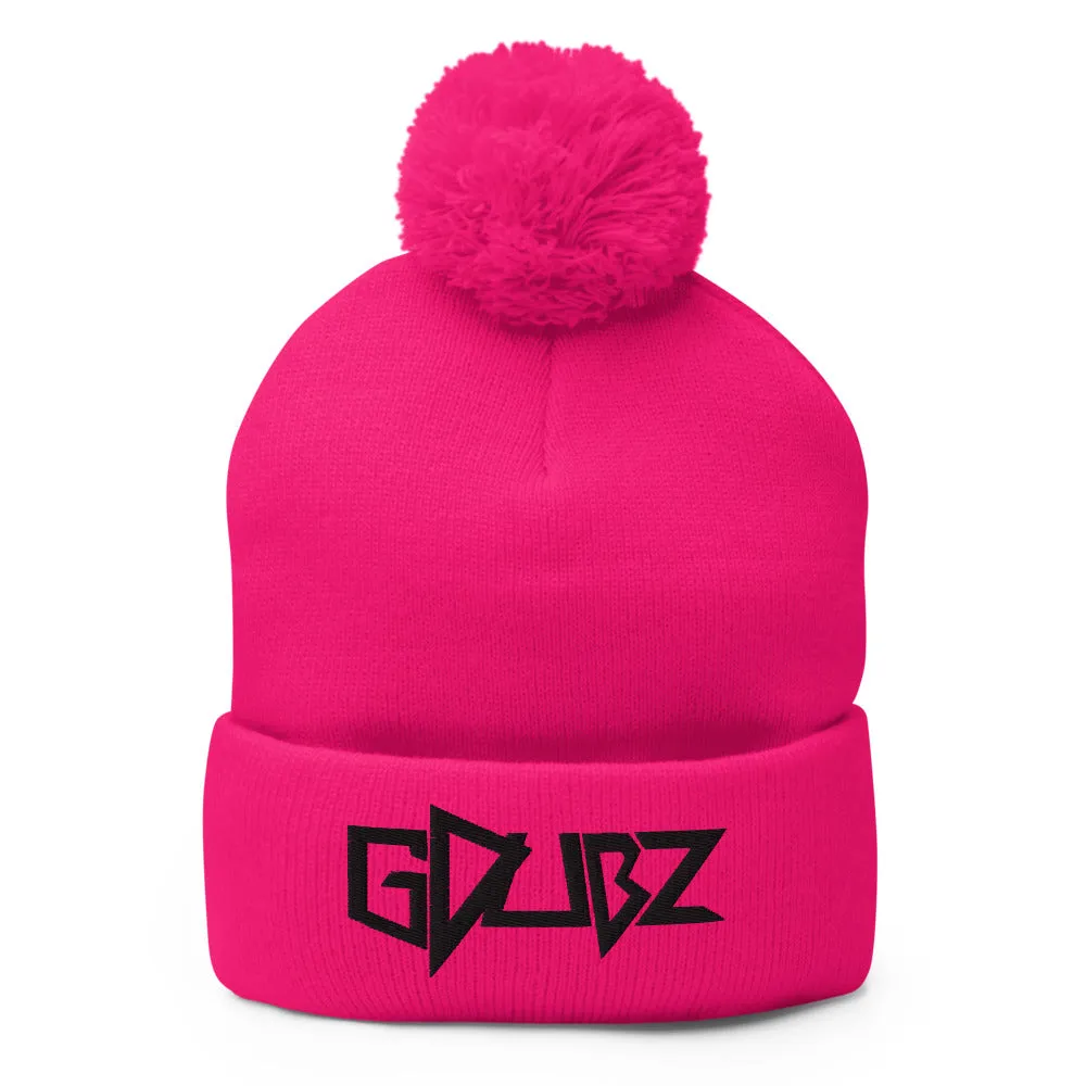 GDUBZ NEON POM BEANIE