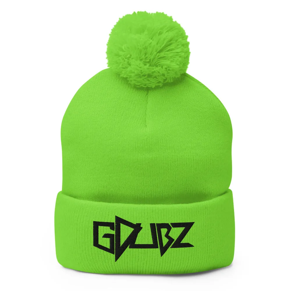 GDUBZ NEON POM BEANIE