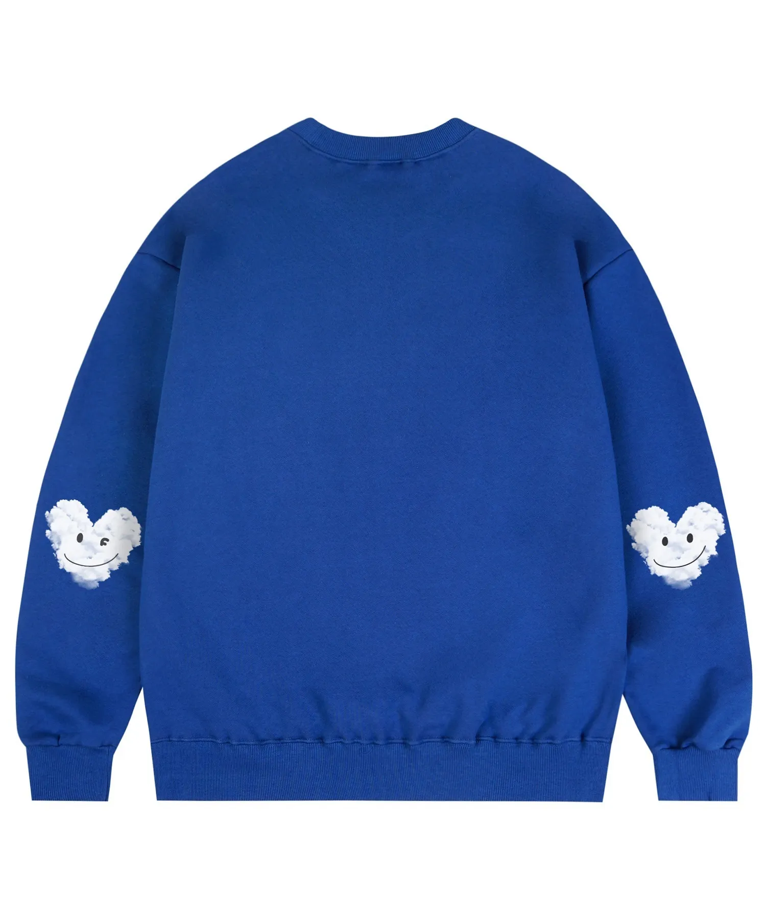 GRAVER  |[GRAVER]★ELBOW CLOUD HEART SMILE SWEATSHIRT