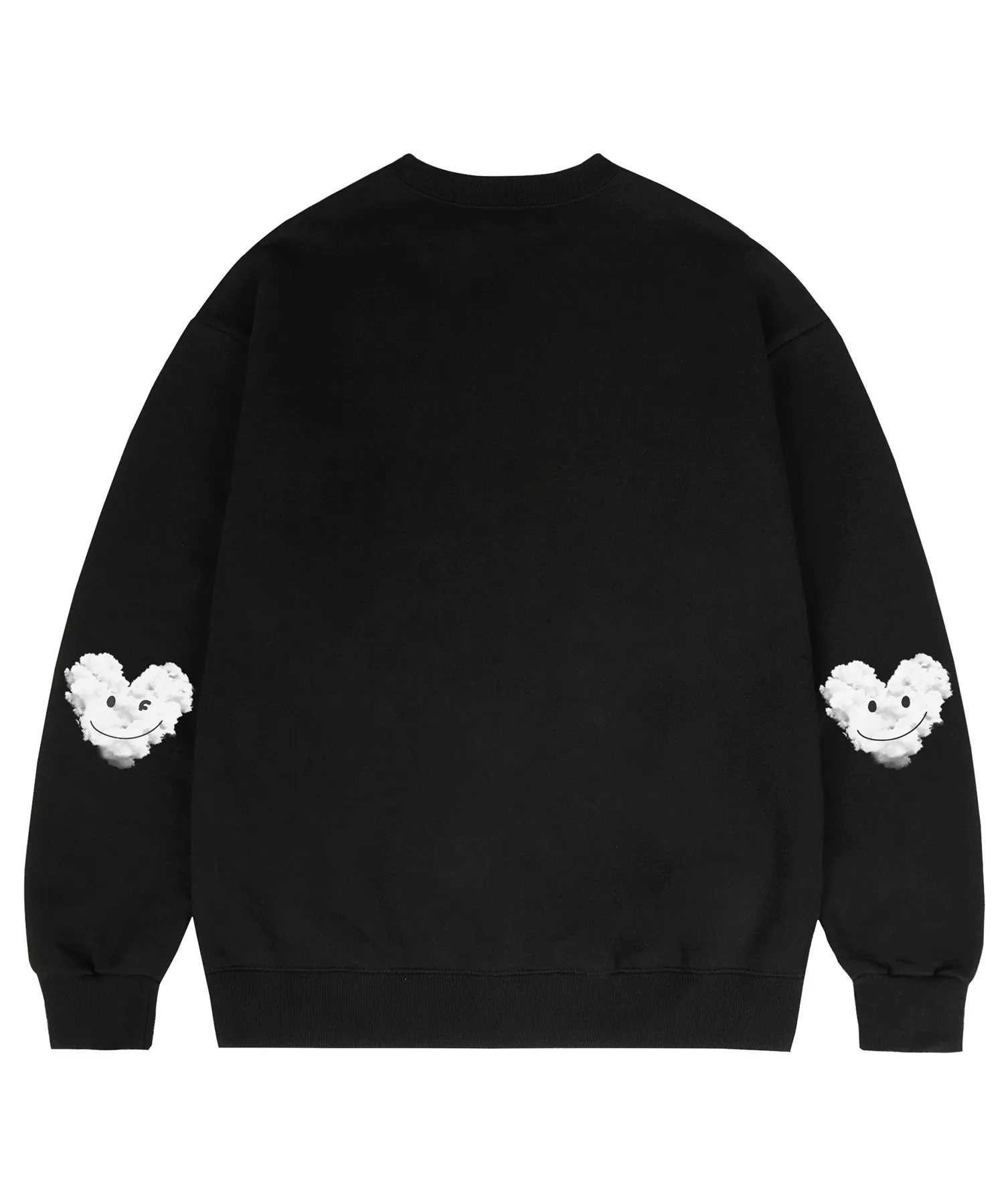 GRAVER  |[GRAVER]★ELBOW CLOUD HEART SMILE SWEATSHIRT