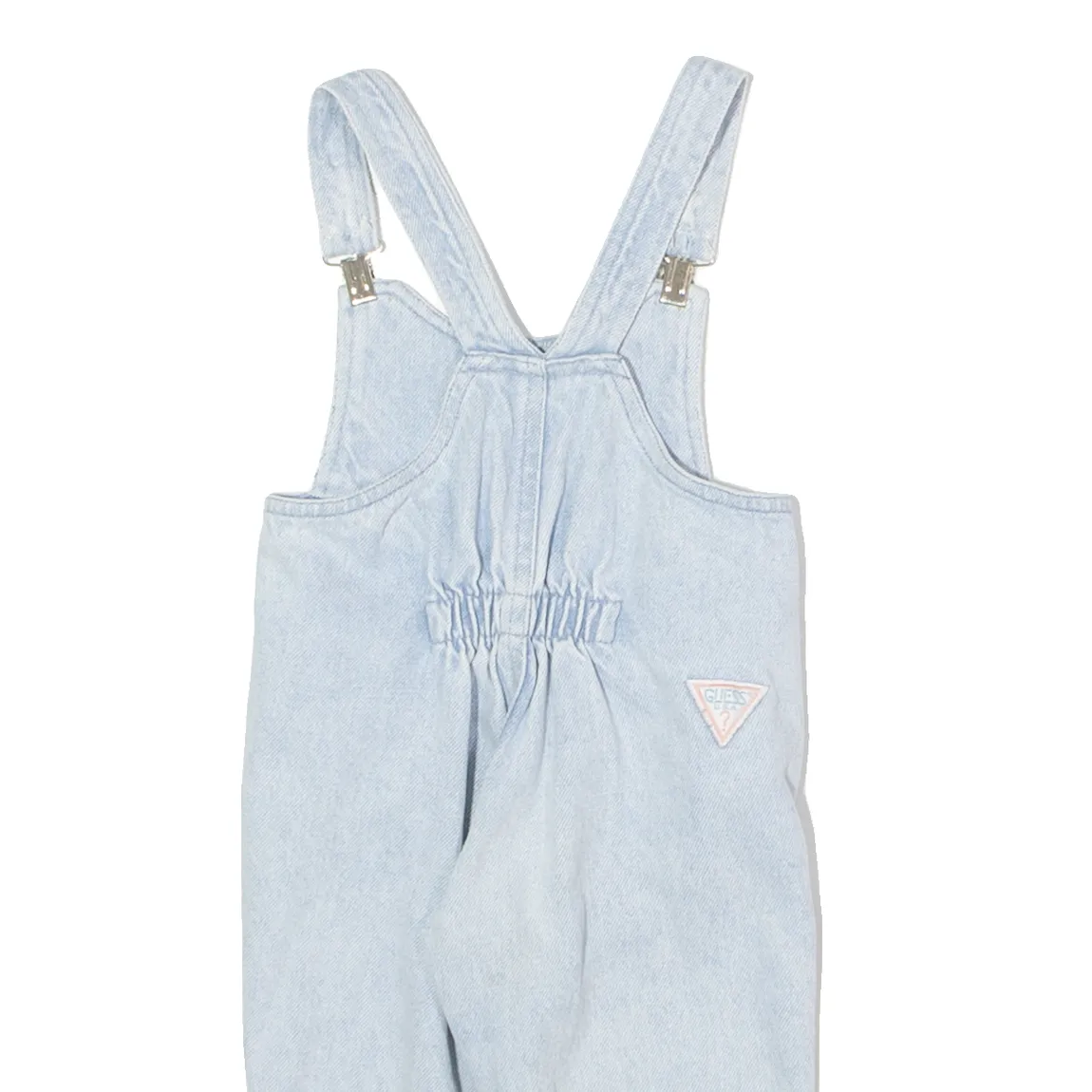 GUESS Girls Dungarees Blue Regular Denim 90s ONE SIZE W18 L10