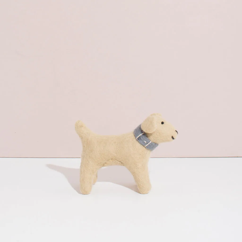 Hand Felted Golden Retriever - Small