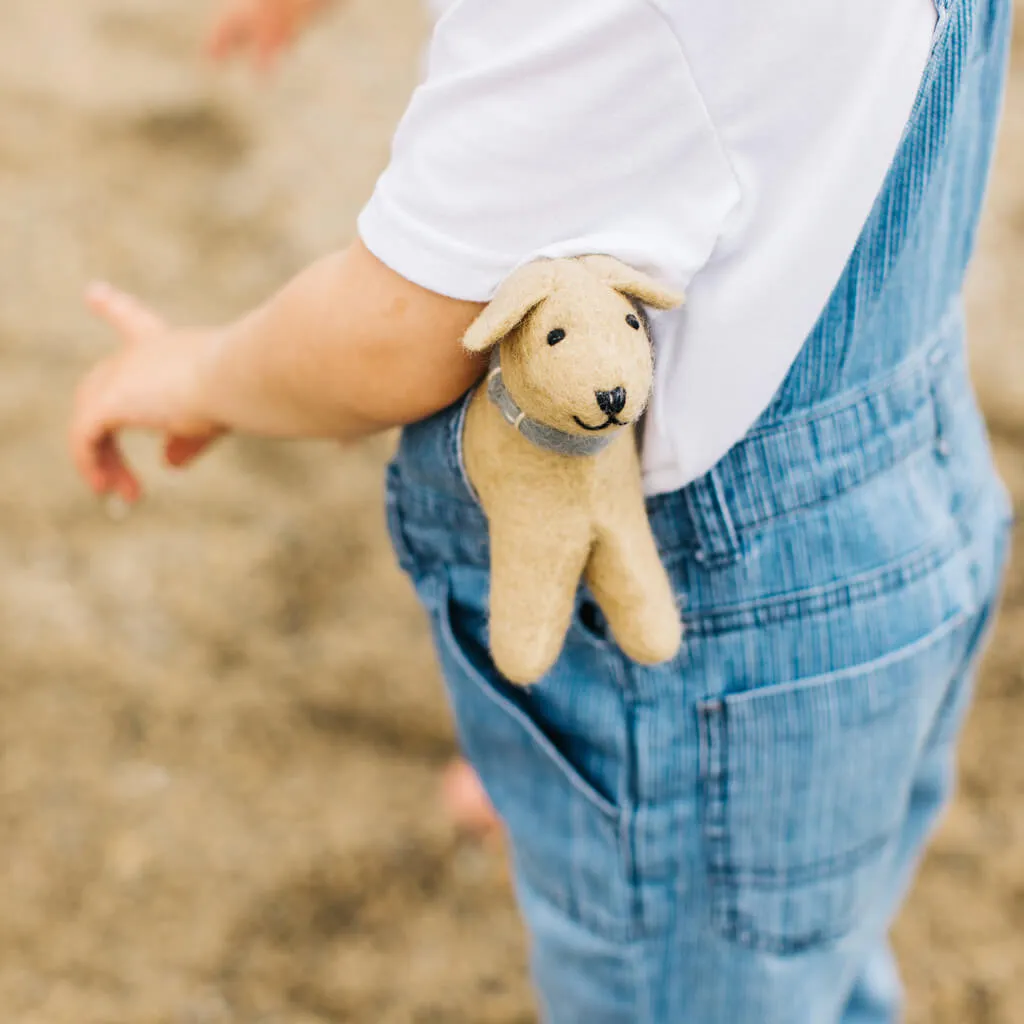 Hand Felted Golden Retriever - Small