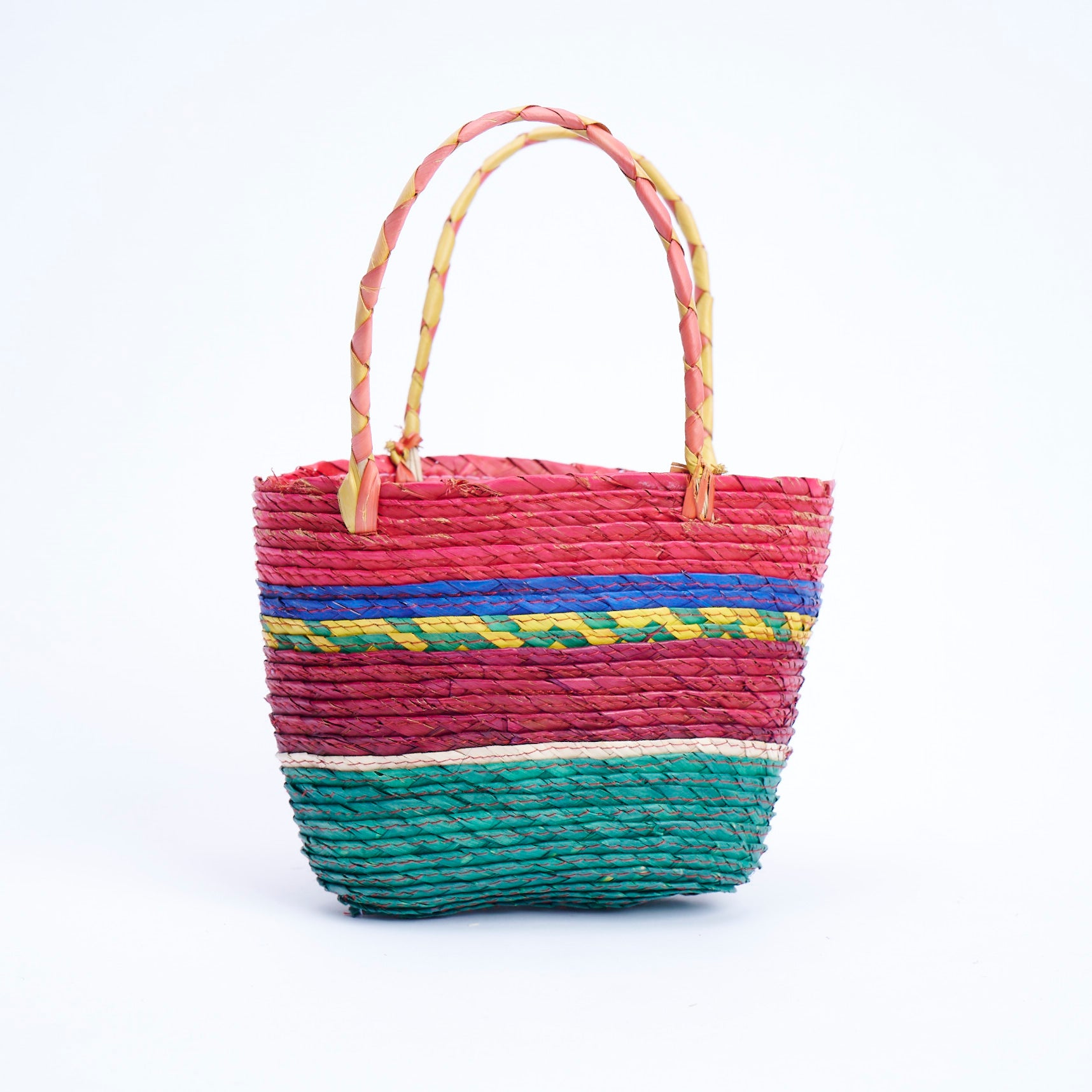 Handmade Straw Woven Handbag