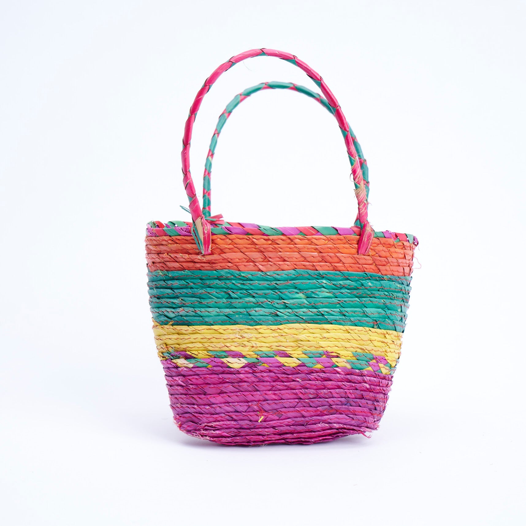 Handmade Straw Woven Handbag