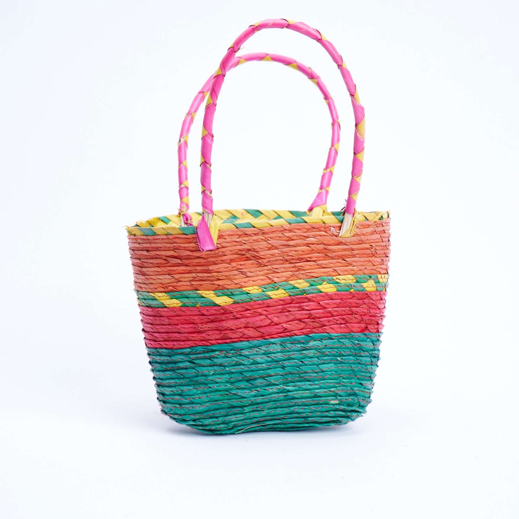 Handmade Straw Woven Handbag