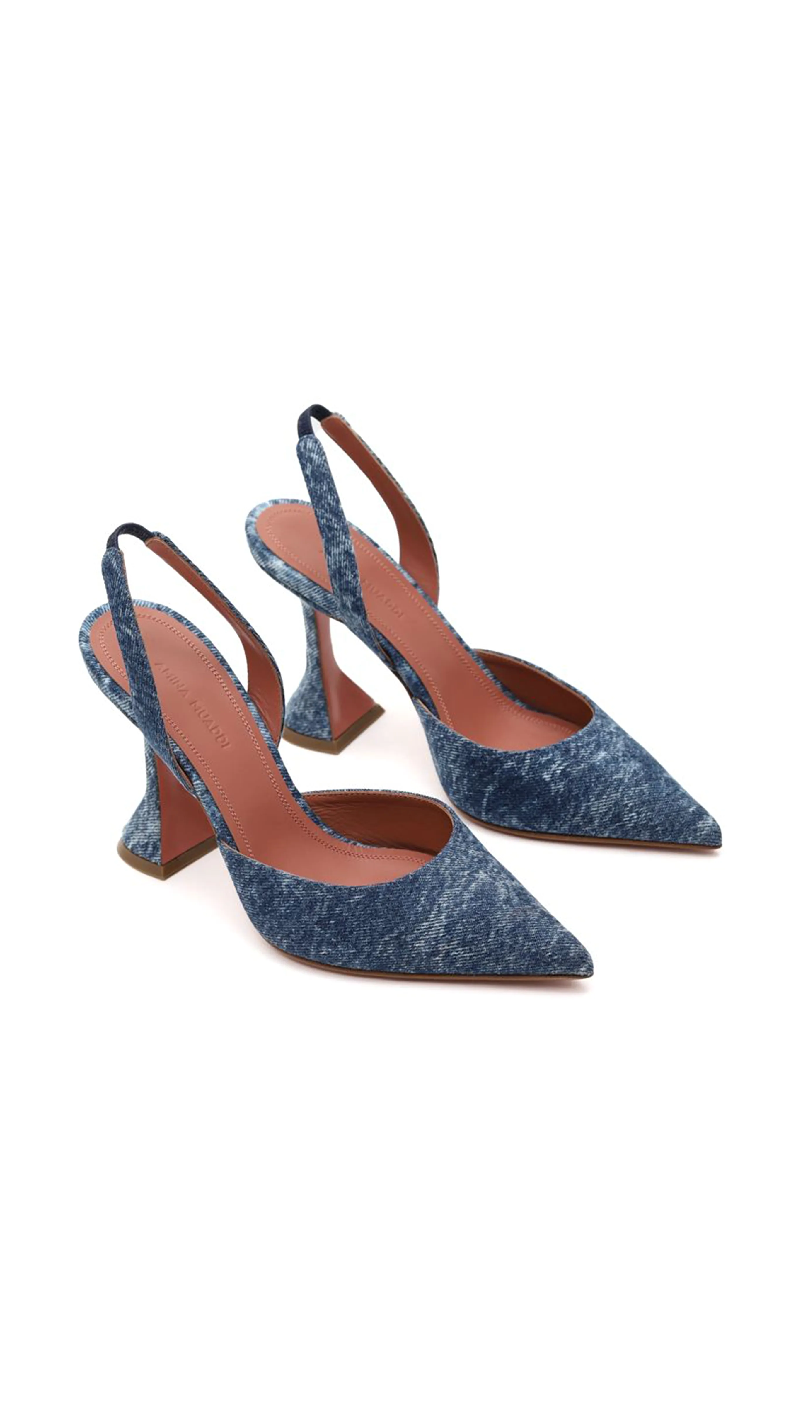 Holli Denim Slingback - Acid