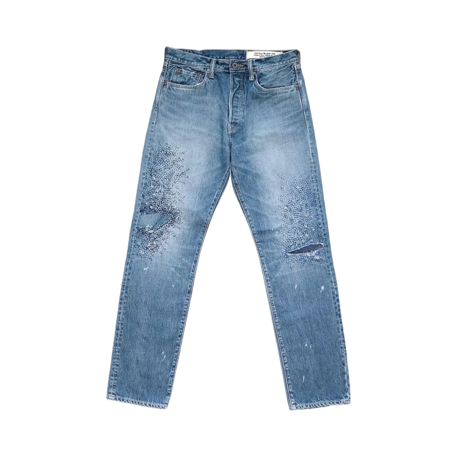 Kapital 14oz Cisco Light Wash Denim