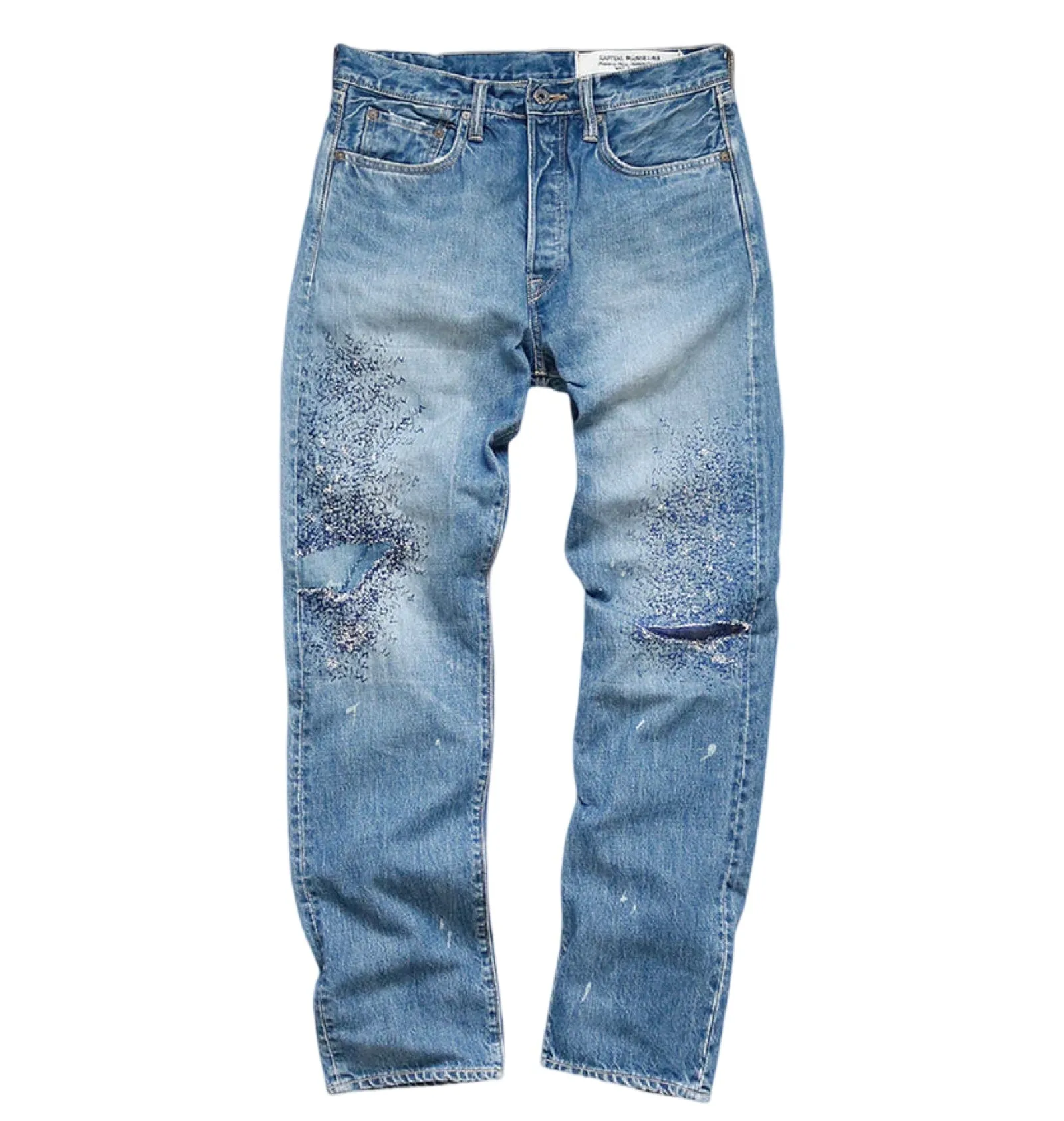 Kapital 14oz Denim 5P Monkey Cisco Indigo