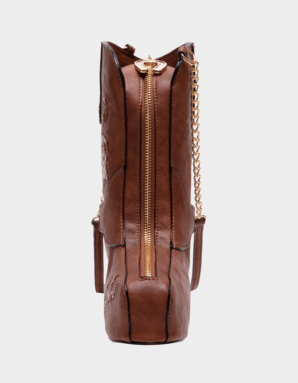 KITSCH GIDDYUP COWBOY CROSSBODY BROWN