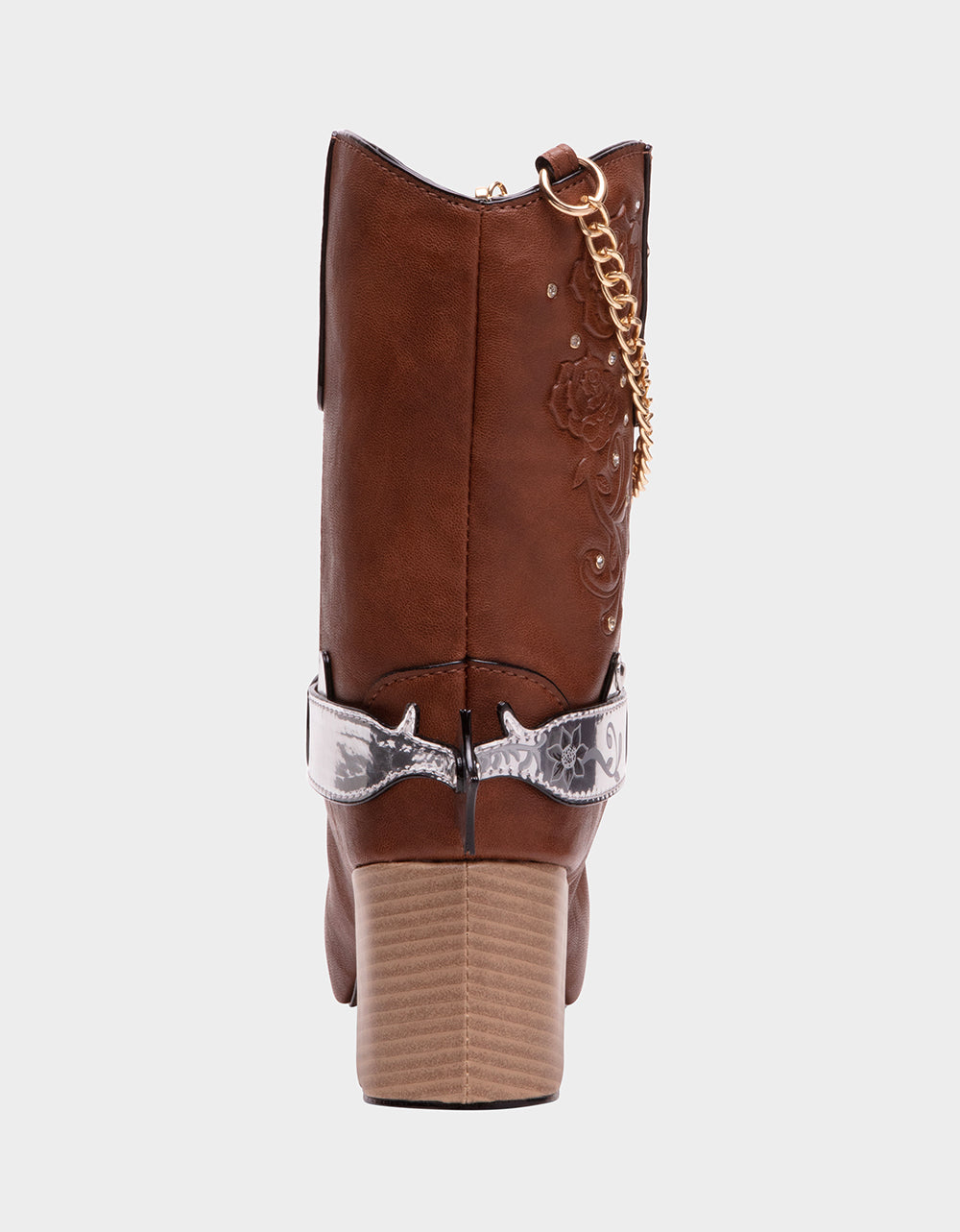 KITSCH GIDDYUP COWBOY CROSSBODY BROWN