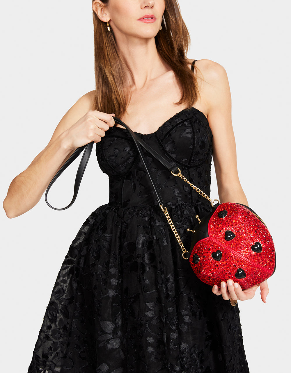 KITSCH LADY IN RED CROSSBODY RED