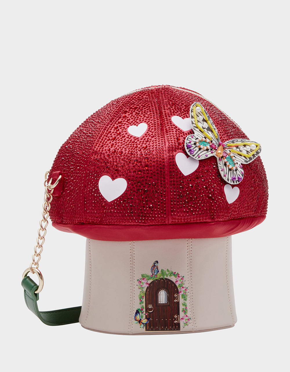 KITSCH MUSH LOVE CROSSBODY RED