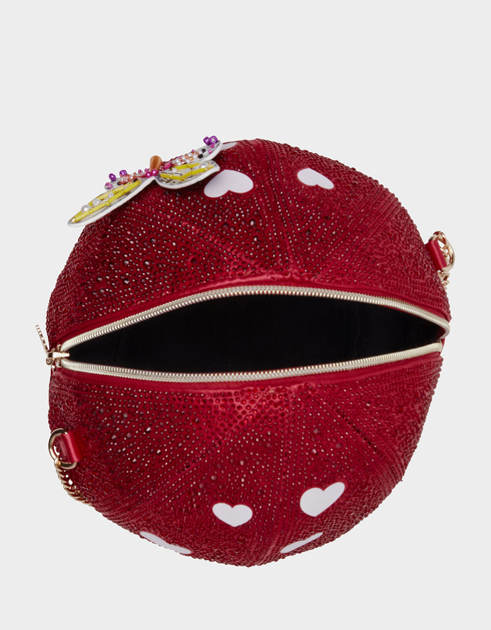 KITSCH MUSH LOVE CROSSBODY RED