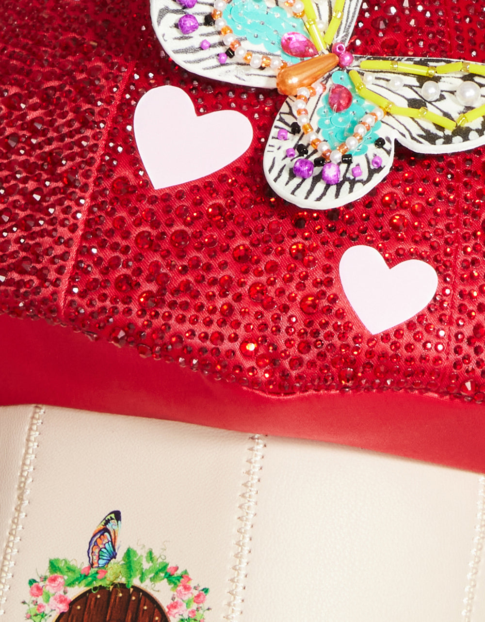 KITSCH MUSH LOVE CROSSBODY RED