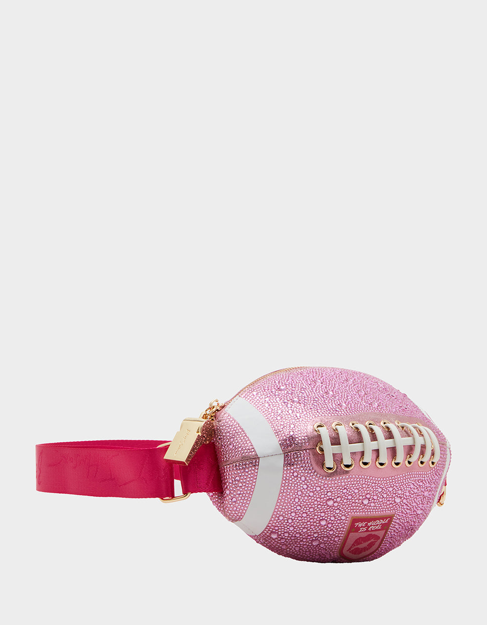 KITSCH TACKLE ME RHINESTONE SLING PINK