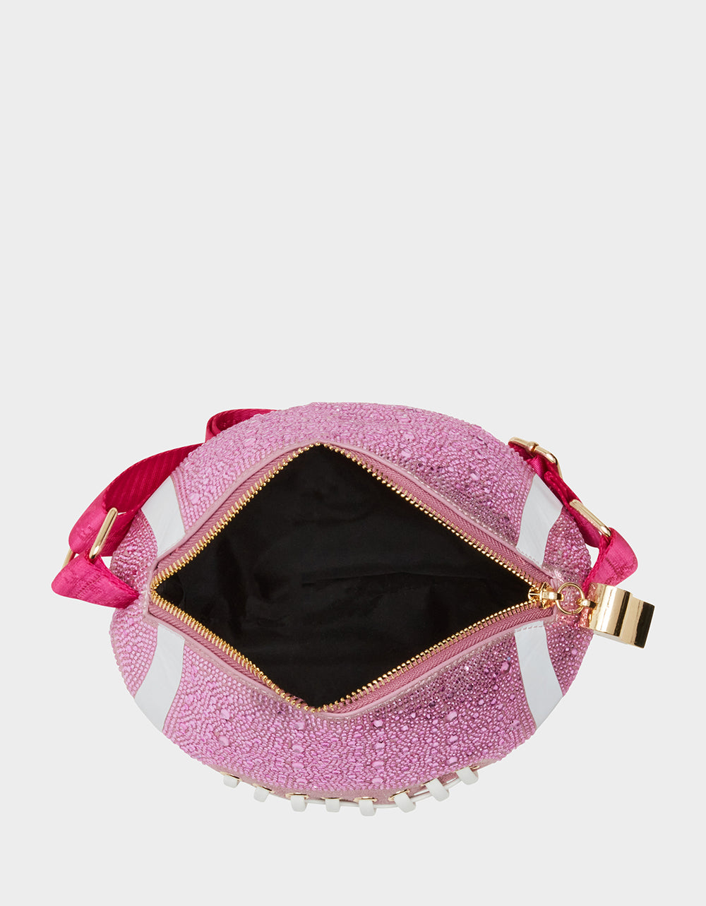 KITSCH TACKLE ME RHINESTONE SLING PINK