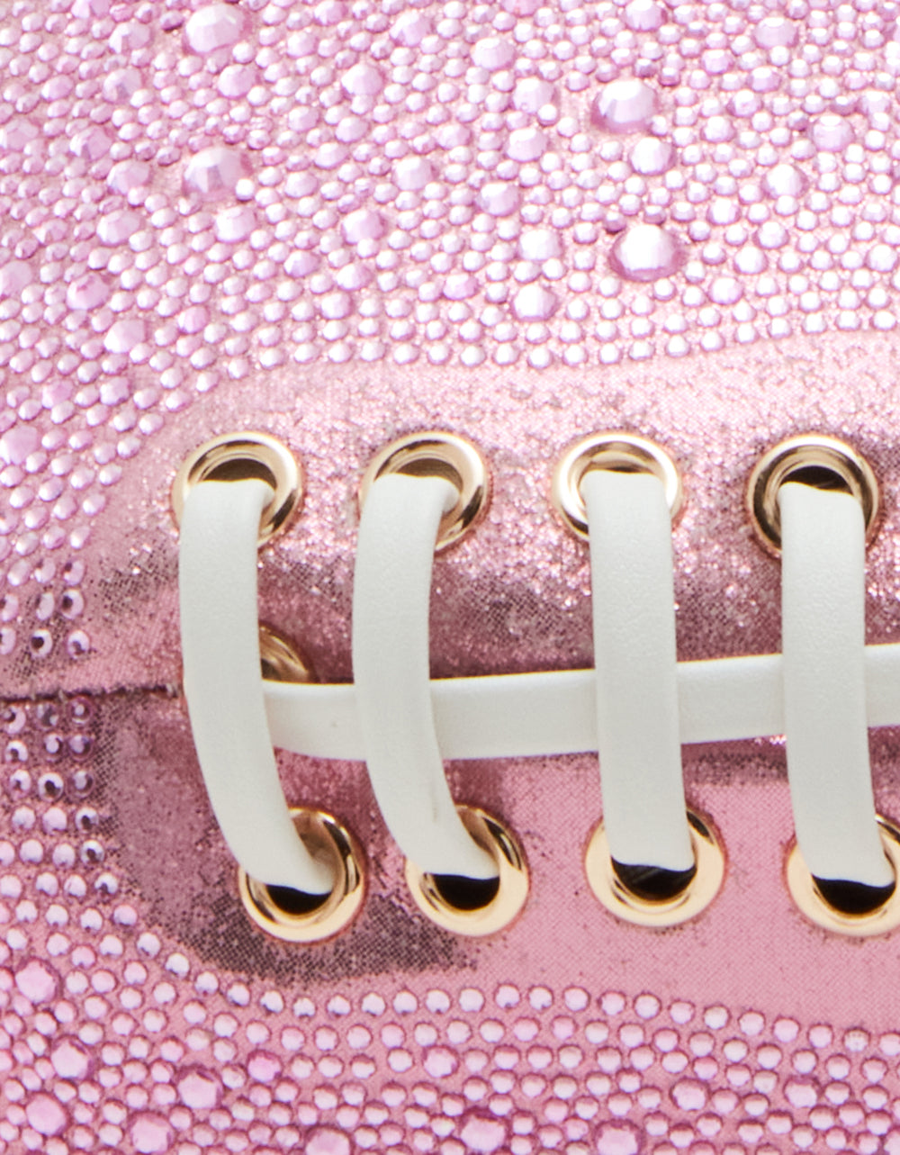 KITSCH TACKLE ME RHINESTONE SLING PINK