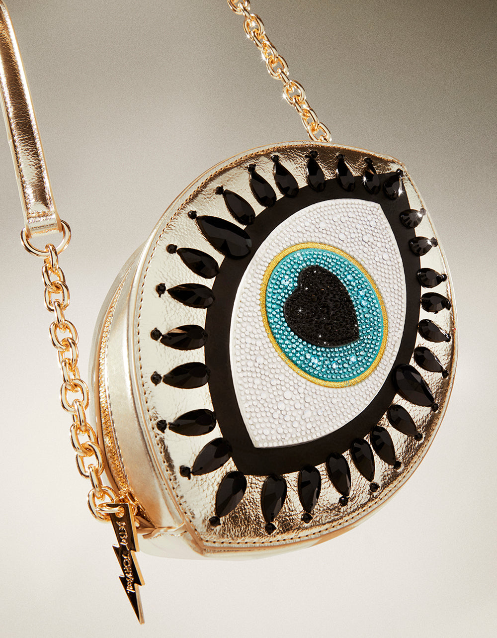 KITSCH THE EYES HAVE IT CROSSBODY GOLD