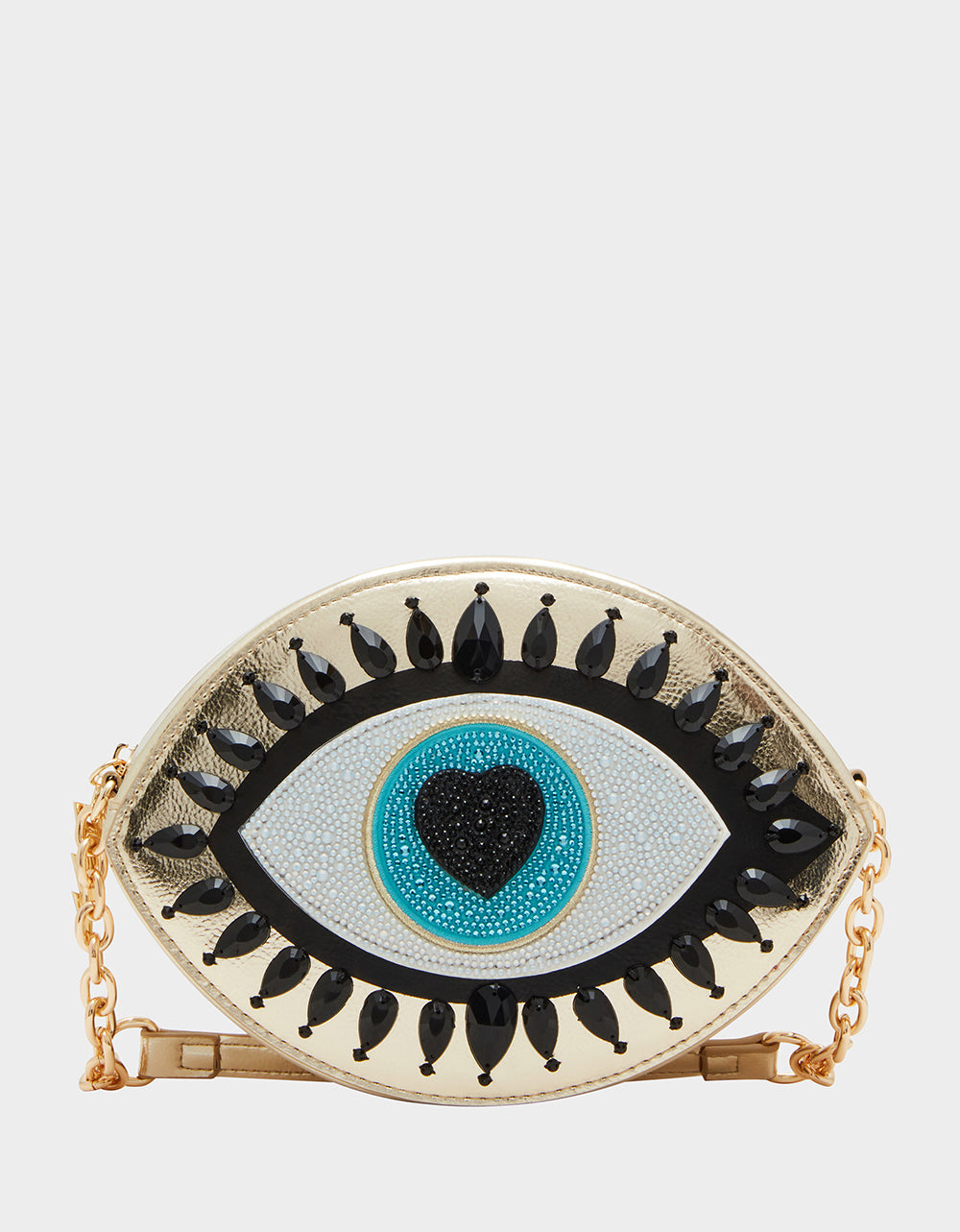 KITSCH THE EYES HAVE IT CROSSBODY GOLD