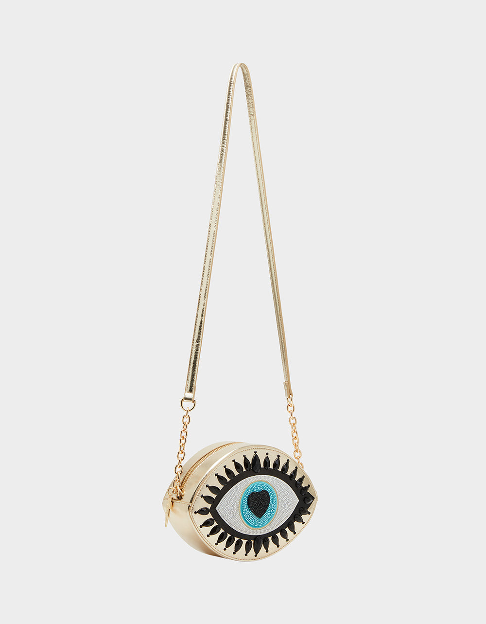 KITSCH THE EYES HAVE IT CROSSBODY GOLD