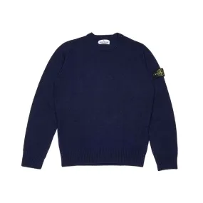 LAMBSWOOL ROUNDNECK JUMPER Kids Blue Marine