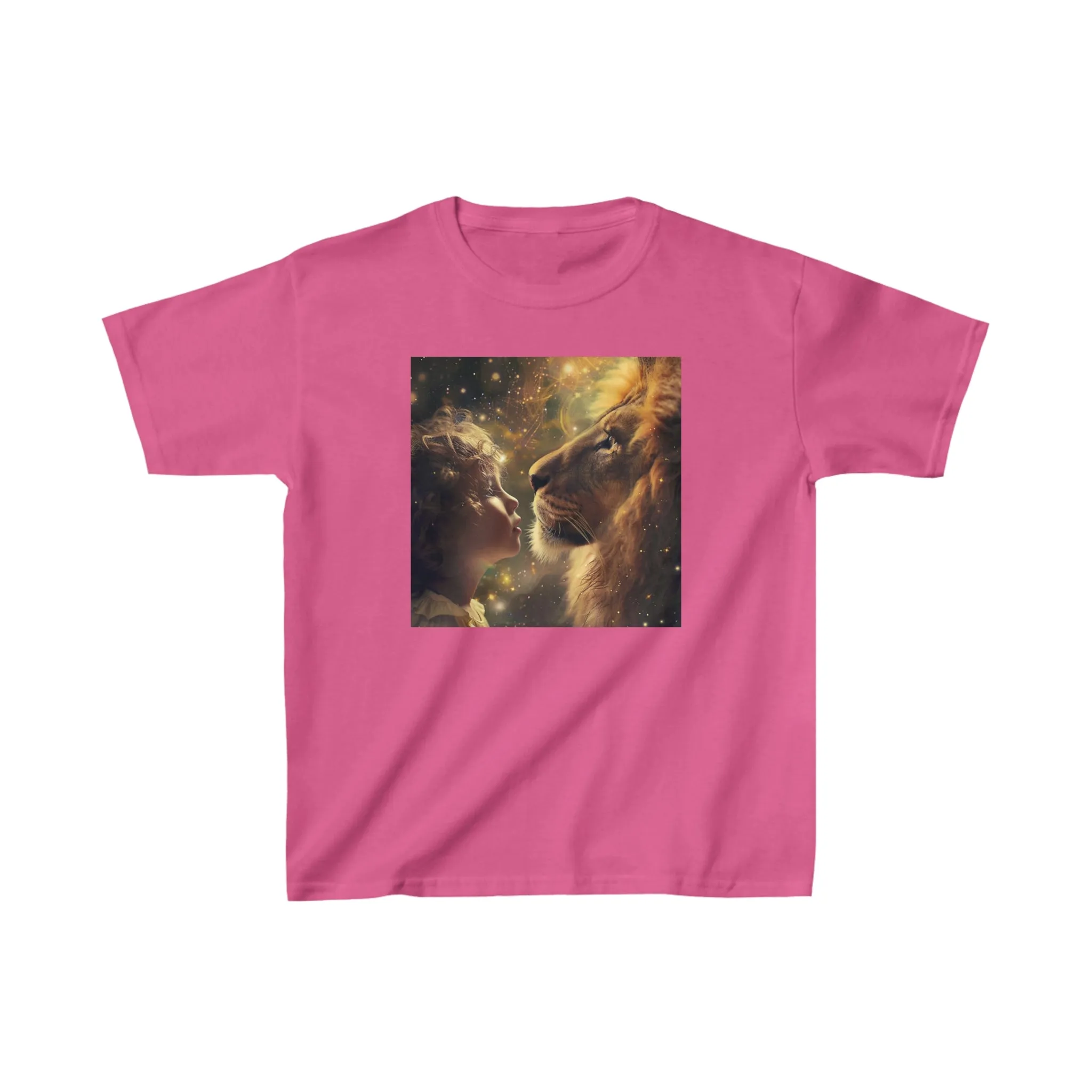 Leo zodiac Kids Heavy Cotton Tee