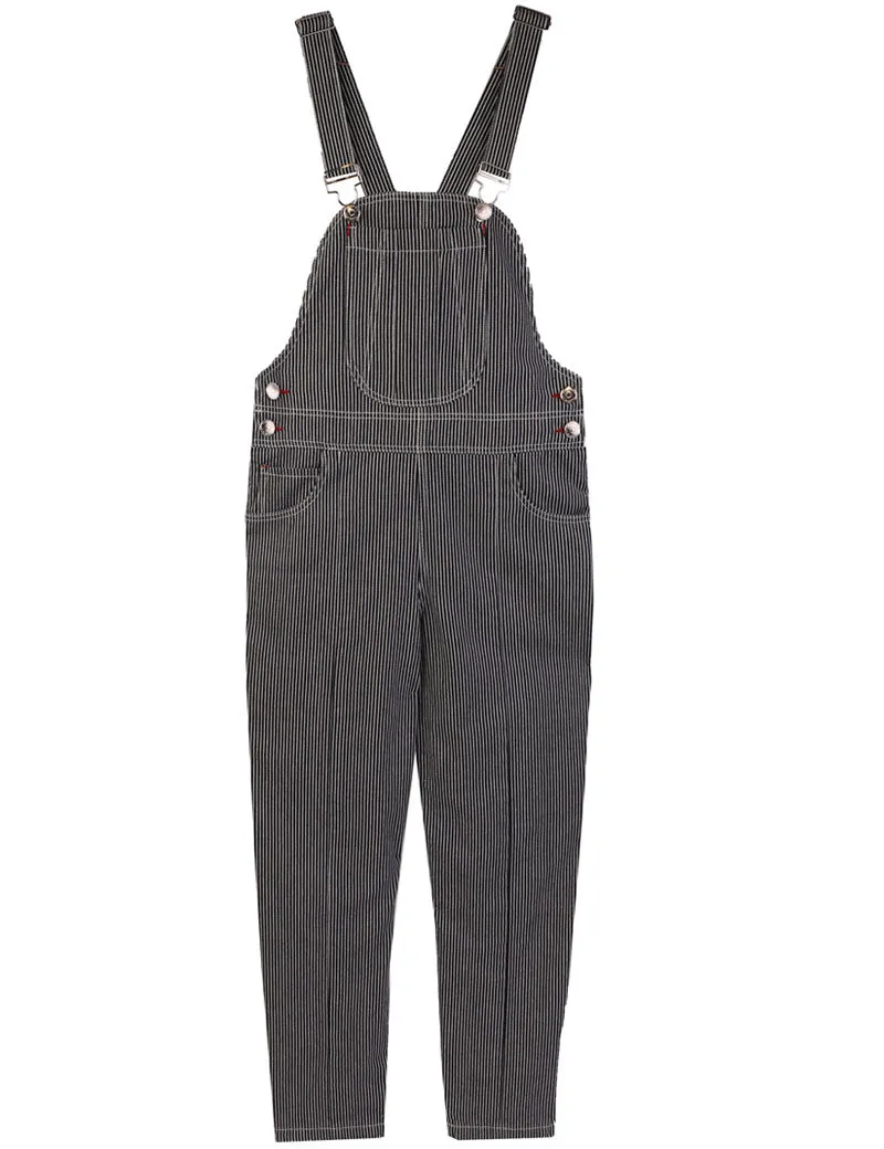 Lf Markey Jesse Dungarees Indigo Stripe