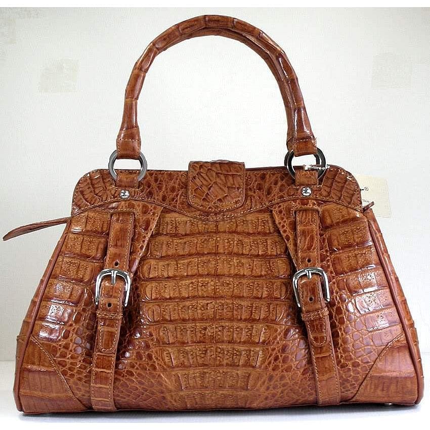 Light Brown Crocodile Handbags