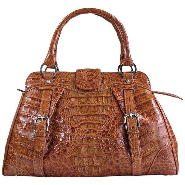 Light Brown Crocodile Handbags