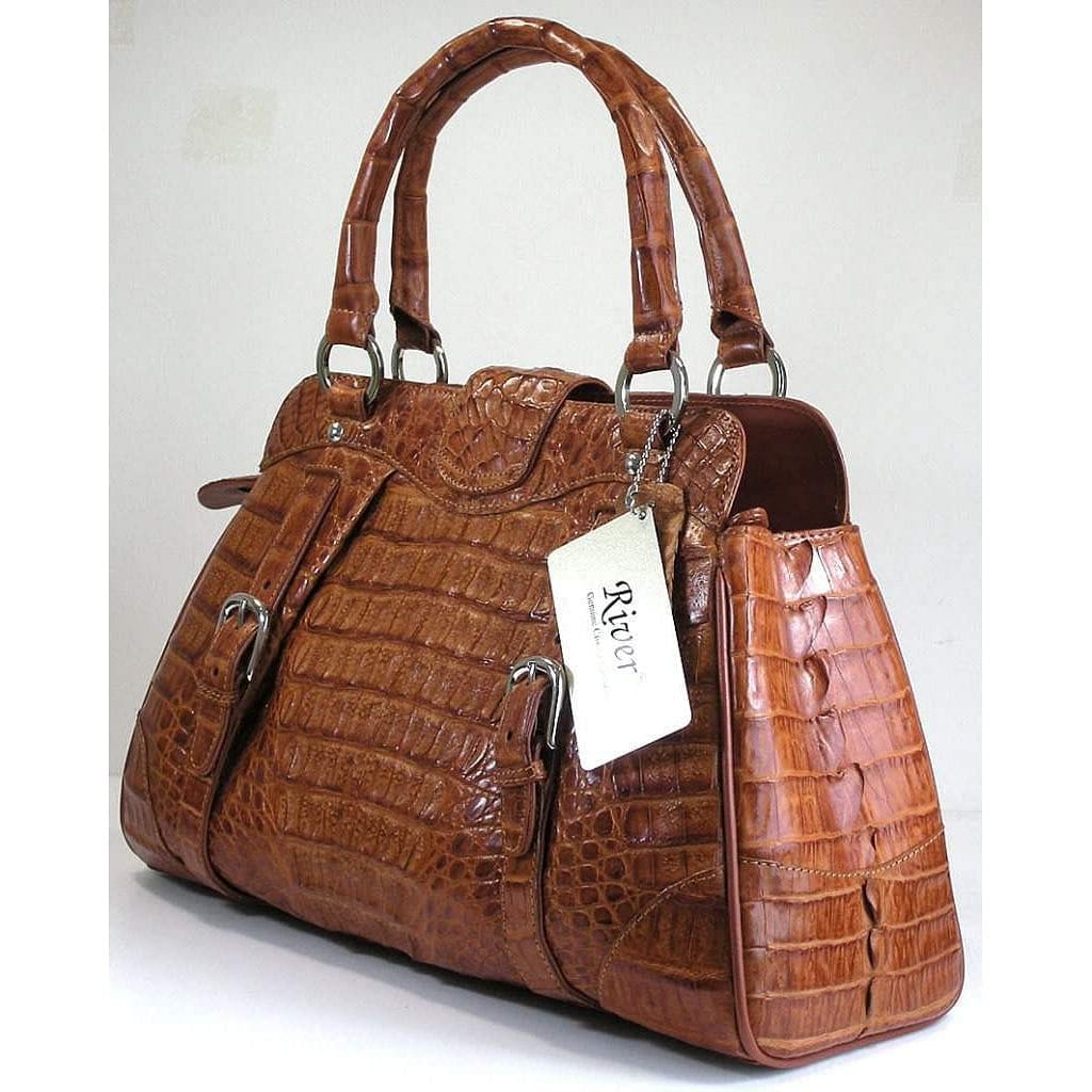 Light Brown Crocodile Handbags