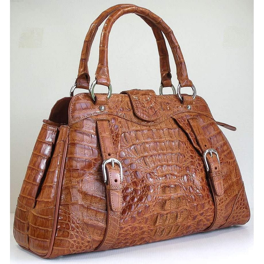 Light Brown Crocodile Handbags