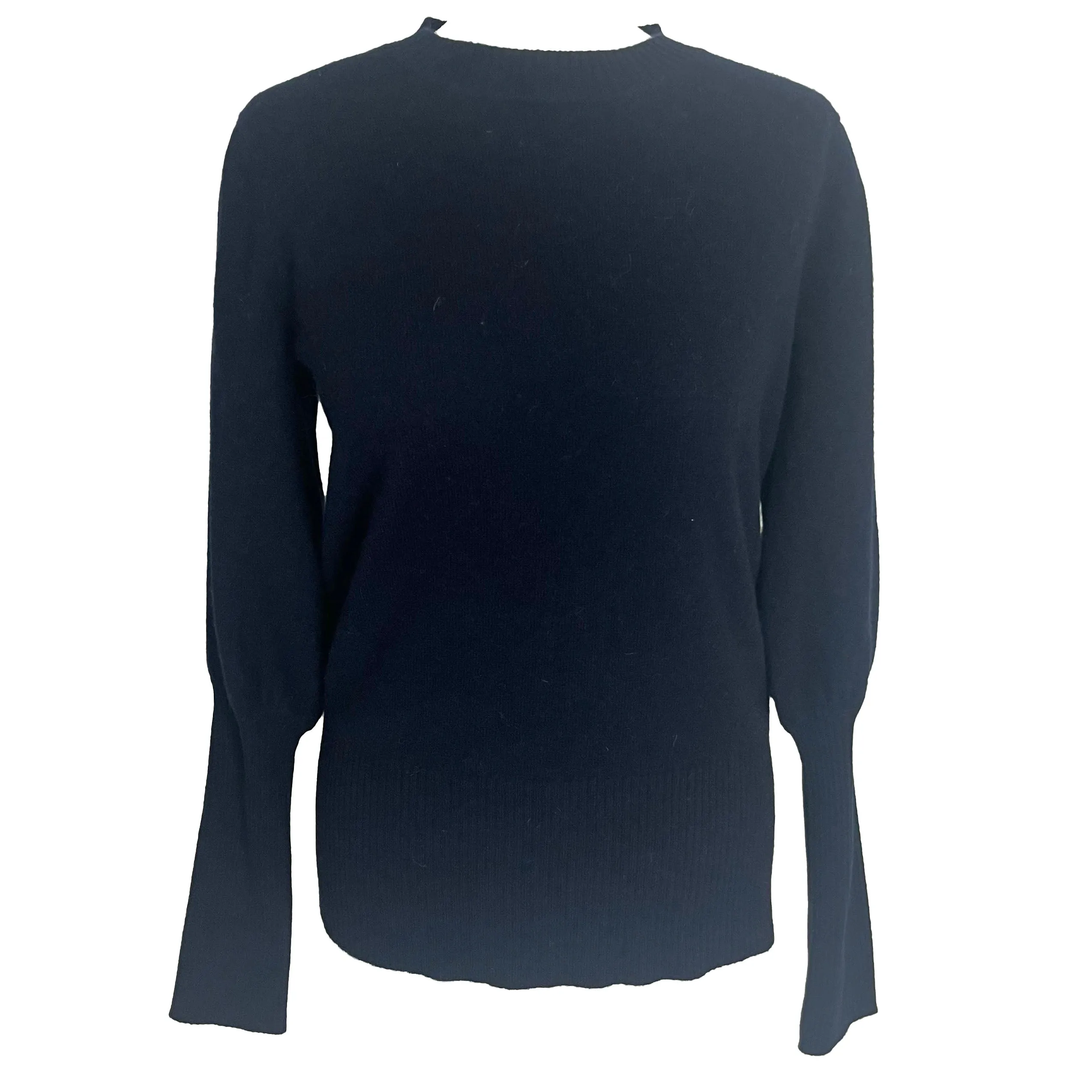 Madeleine Thompson Navy Cashmere Jumper M