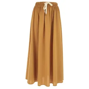 Max Mara Leisure Pleated Drawstring Skirt