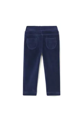 Mayoral Baby Girl Corduroy Skinny Fit Trouser, Navy