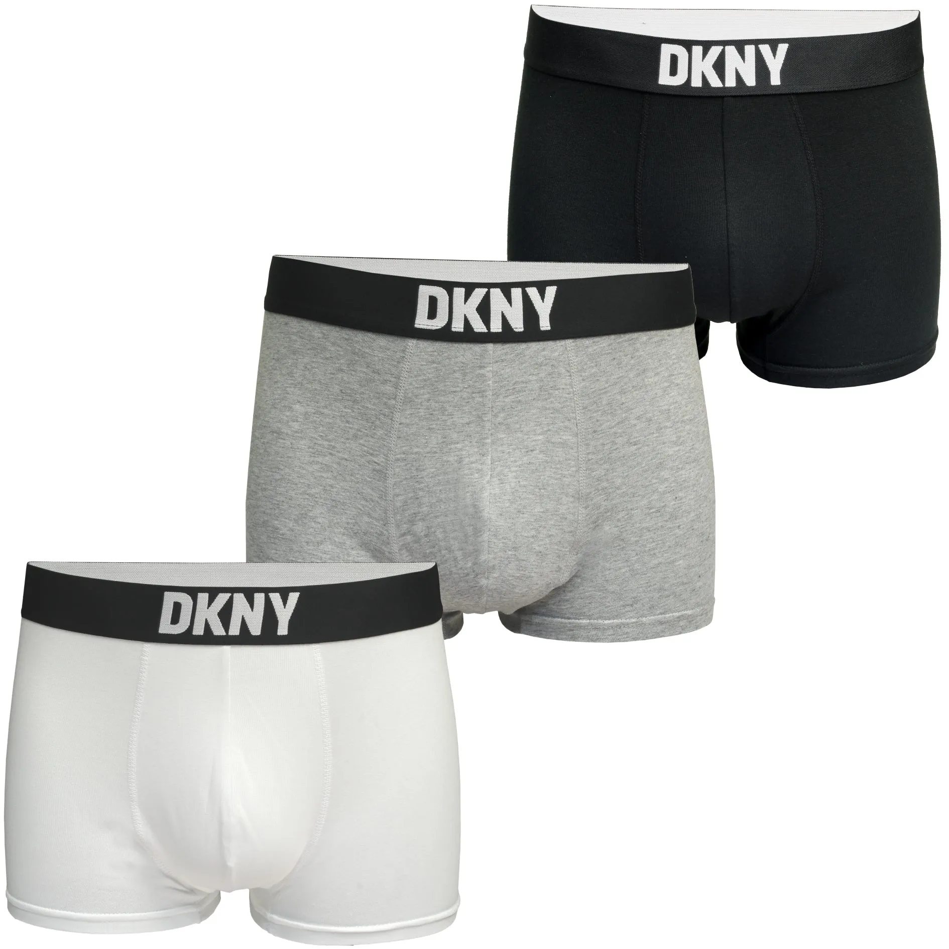 Mens DKNY 'New York' Supersoft Modal Cotton Boxer Trunks