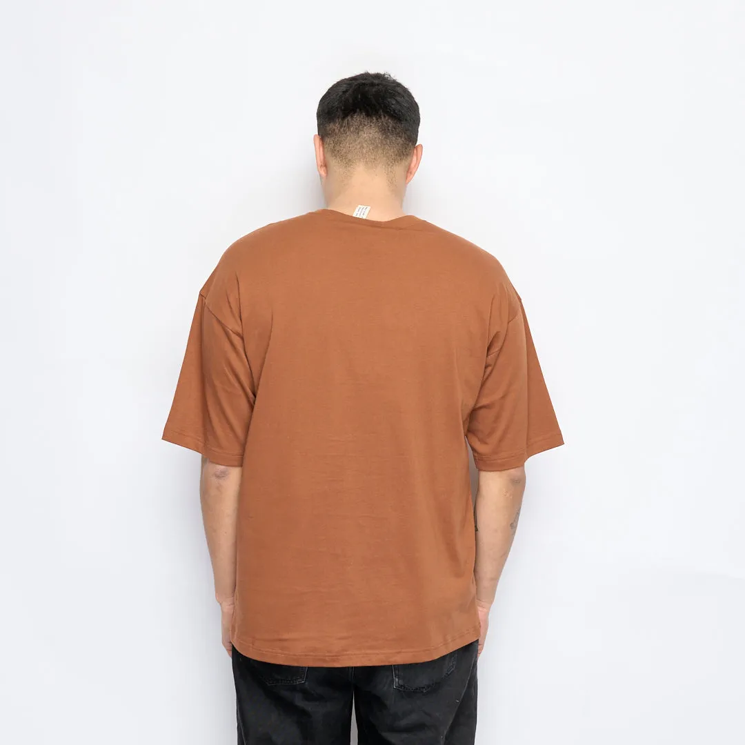 Milk x Champion - RW Crewneck T-shirt Bubble (Brown)