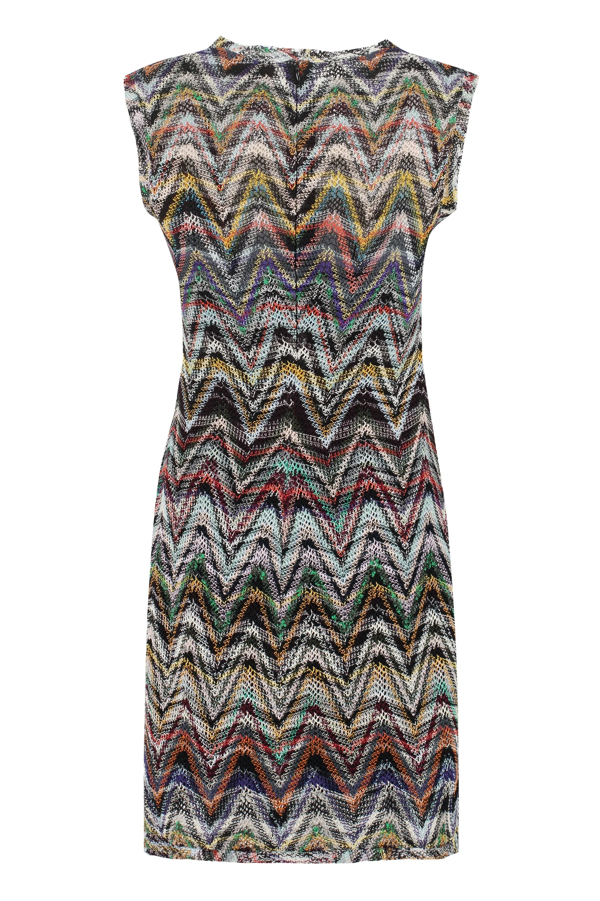 Missoni Zig-Zag Sleeveless Knitted Dress