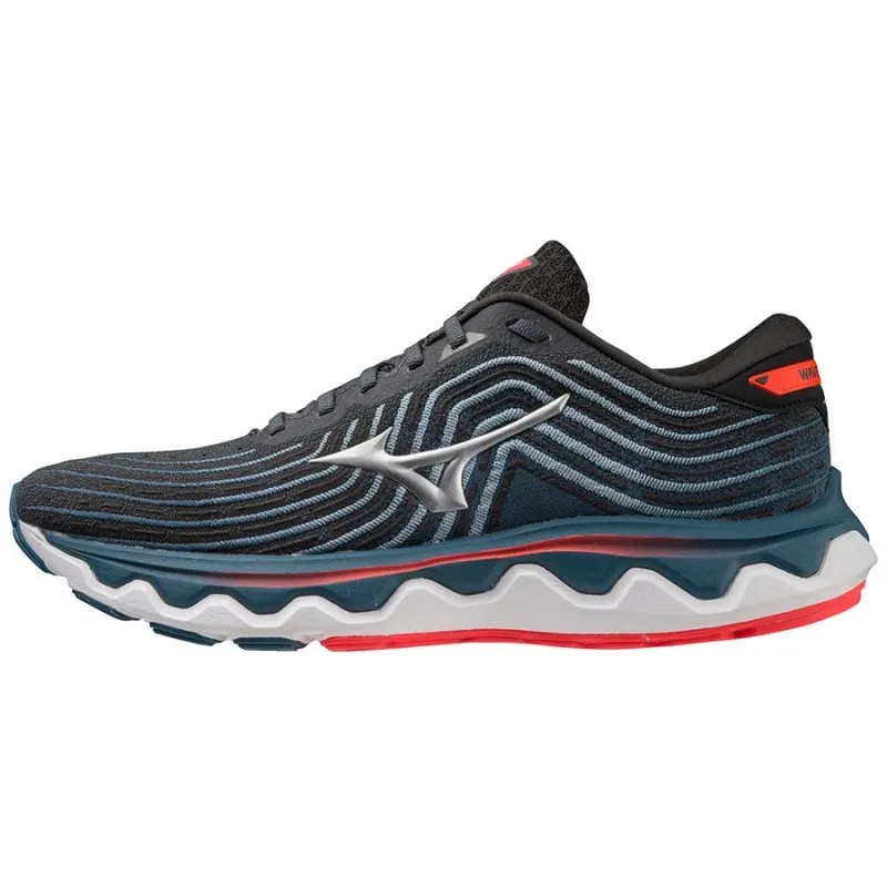 MIZUNO WAVE HORIZON 6 BLACK OYSTER/NIMBUS CLOUD/SOLEIL FOR MEN'S