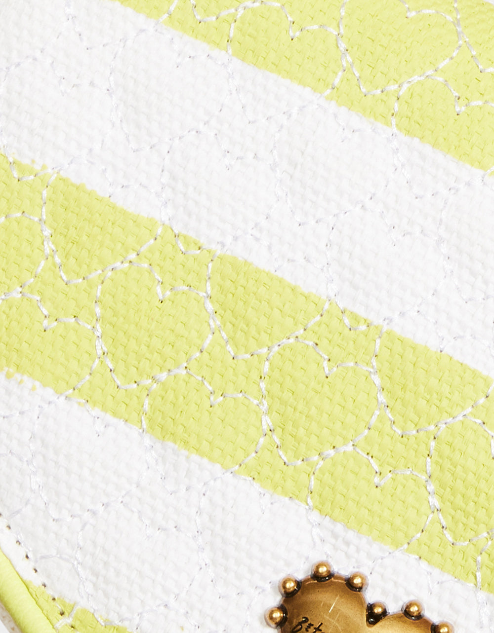 NAUTI-GAL HALF MOON RAFFIA FLAP CITRON