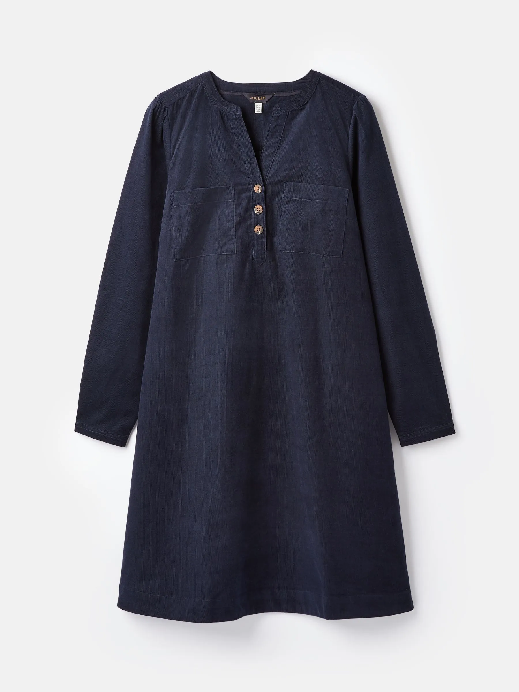 Navy Corduroy Dress