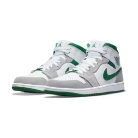 Nike Air Jordan 1 Mid Grey Green (GS)