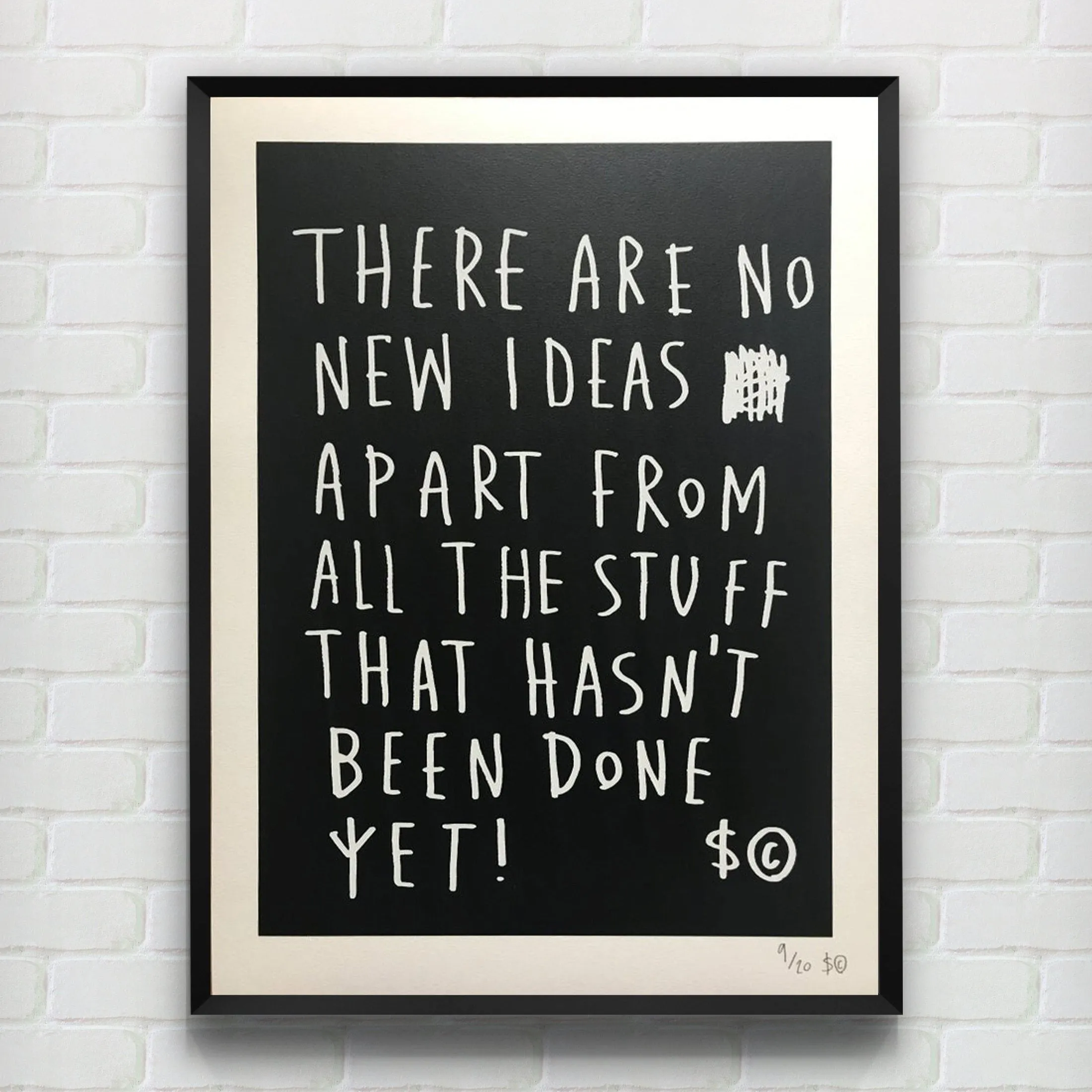 No New Ideas