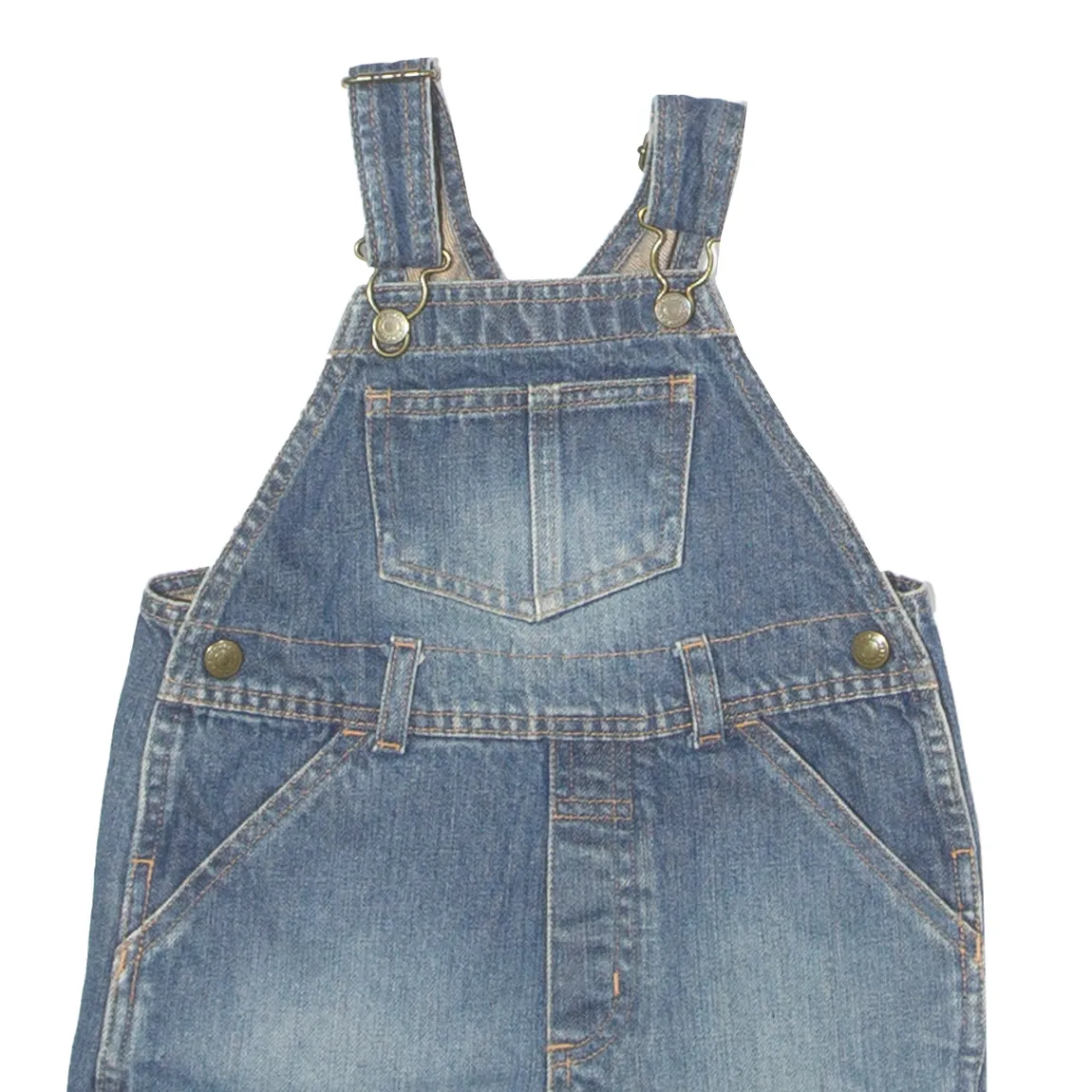 OLD NAVY Boys Dungarees Blue Regular Denim 3Y W24 L3