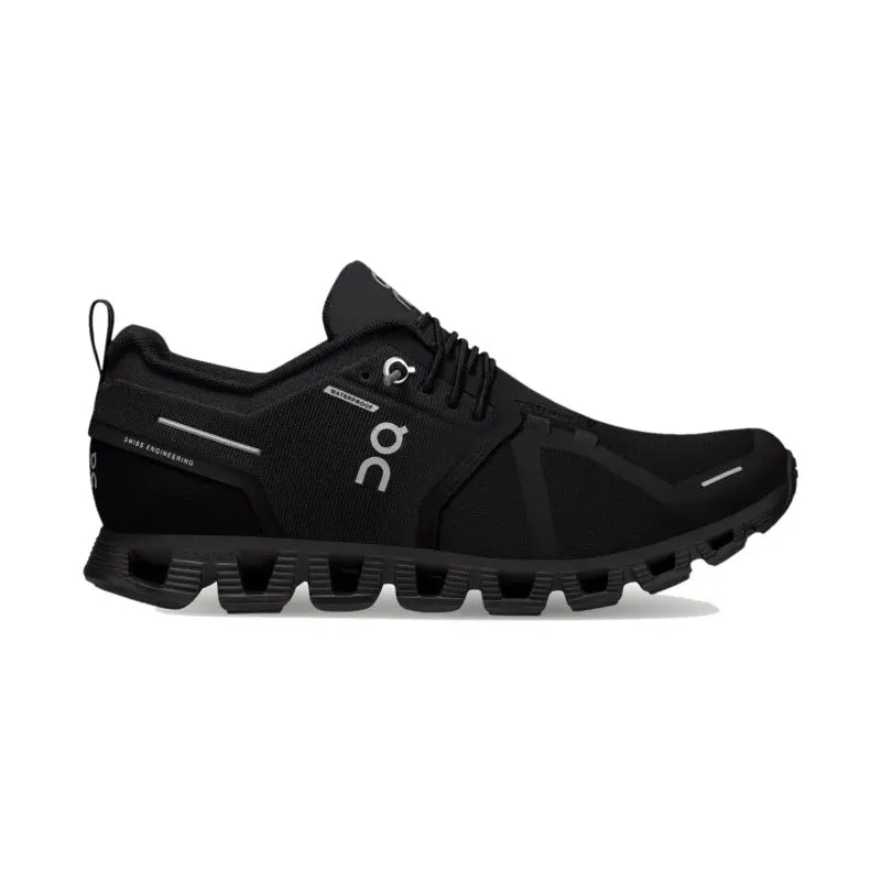 ON CLOUD 5 WATERPROOF ALL BLACK - WOMENS