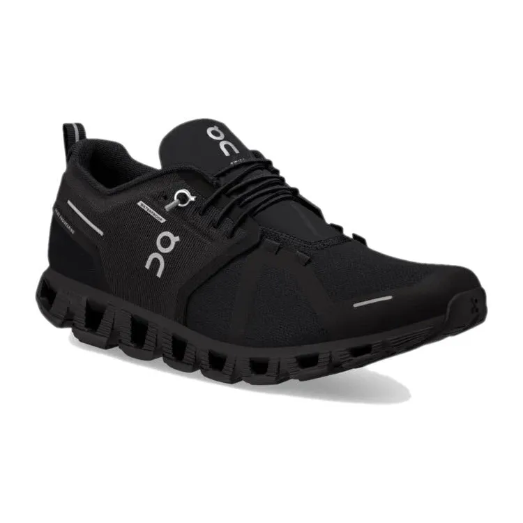 ON CLOUD 5 WATERPROOF ALL BLACK - WOMENS