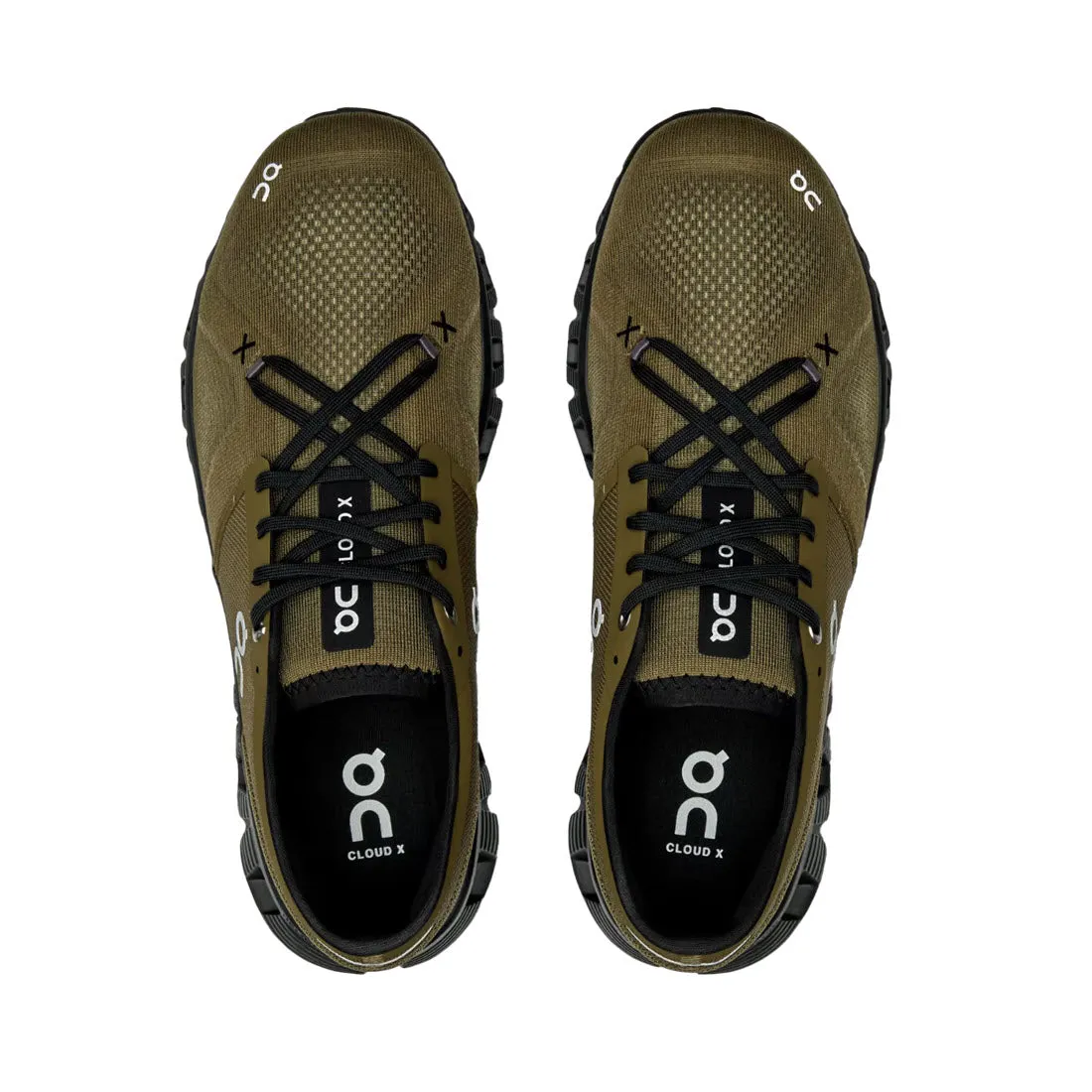 ON CLOUD X 3 HUNTER/BLACK - MENS