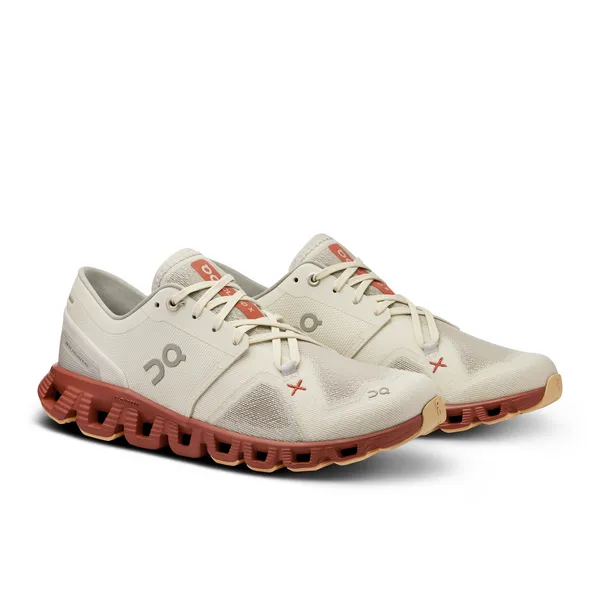 On Women’s Cloud X 3 Ice Auburn