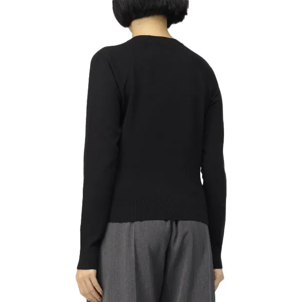 PATOU  |Crew Neck Casual Style Wool Long Sleeves Plain Office Style